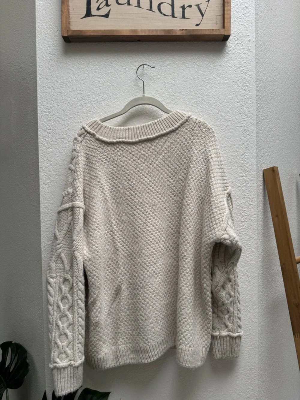 Free People chunky cable